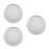 3Pz Teglie 11" Alluminio Antiadente Forate Argento 7