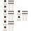 40Set Silenziatore Simple Per Erhu in Legno Accessorio Pratica 7