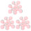 30Pz Palline Feltro Rosa Per Decorazioni E Feste 2