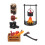 4Set Mini Resinato Per Diorami Gioco Bambole 3