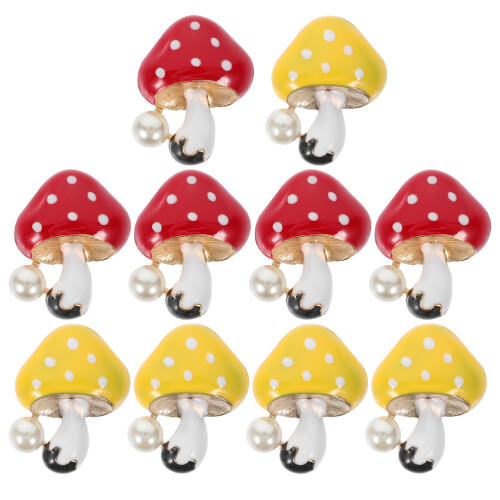 50Pz Ornamenti in Perla E Alluminio Colorati Per Interni Auto 2