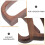 2Pz Manici in Legno Rustico Per Tazze, Impugnatura Comoda E Resistente 8