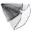5Pcs Wedding Short Veils for Bride Double Layer Black Hair Decoration 2