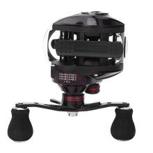 Baitcaster reels met magnetisch remsysteem, hoge overbrengingsverhouding, ultra soepele vishengel, krachtige en duurzame constructie.