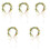 5Pz Coroncine Floreali Decorative Hawaii Per , Regolabili 3