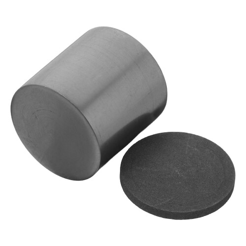 2Pz Crogioli in Grafite Nero Per E 1