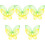 10Pz Farfalla Per in Nylon Per Party E Cosplay 5