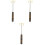 3Pz Pool Ponte Stecca Biliardo Porta Cue Oro 5