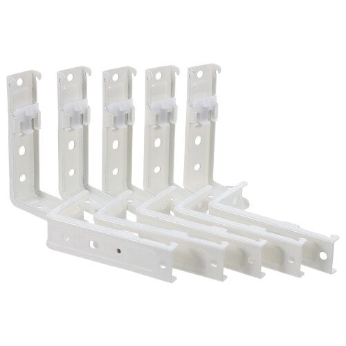 50Pz Staffe -Da-Te Per Tende A Bianco Resistente 2