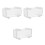3Pz Scatola Espositore Trasparente Per Modellini Auto 1:64 5