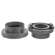 2St Robuuste Brandkraanadapter Voor Brandslang En Tuinslang