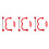 3Set Costume Cupido in Velluto Rosso Con E Frecce Cuore Per 4