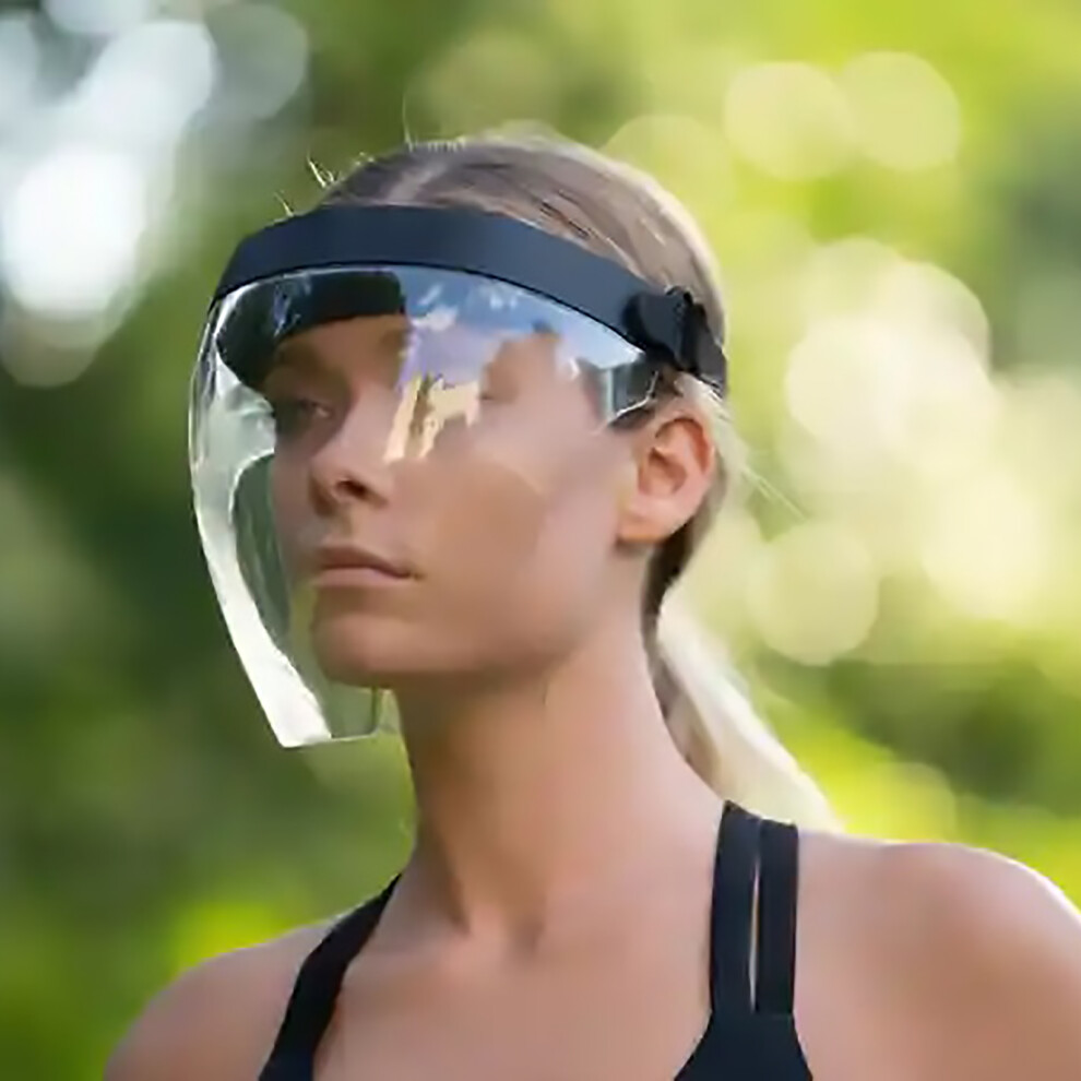 Full Face Shield For Outdoor Protection, Anti Fog Lightweight And High-Definition Safety Visor With Crystal Clear Visor, Super Face Protection Against 9177303947996