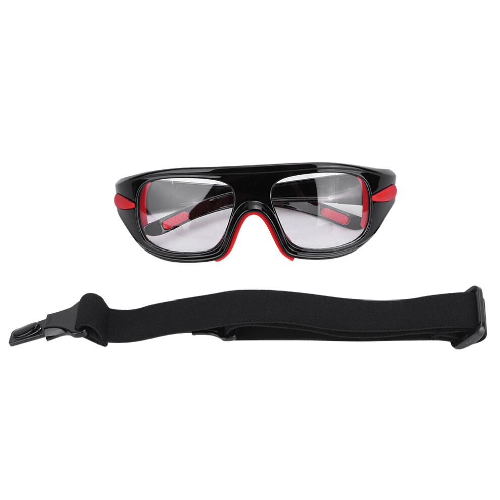 Impact Safety Glasses For Sports Use, Adjustable Headband Polycarbonate Lens Anti-Fog Coating Unbreakable Windproof Lenses, Replaceable Prescription L 9399812674099