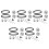 5Sets Timing Riem Set Multi Kleur Rubber En Staal Precisie 5