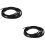 2St Rubber Auto Deurrandbeschermer Met Stille Afdichting 7