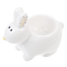 2Szt Porcelanowe Podstawki Na Jajka Białe Dekoracyjne I Funkcjonalne
