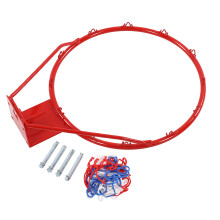 Heavy-Duty Basketball Rim, Solid Steel Construction For Unmatched Durability, Slam Dunk Action Robust Metal Frame, Indoor Outdoor Use