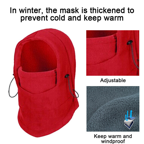 Μάσκα σκι Balaclava για παιδιά, αντιανεμική ζεστή κάλυψη προσώπου από fleece με 2