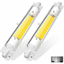 Ampoule LED double culot 13 W pour éclairage blanc chaud, haute performance, intensité variable, angle de diffusion à 360, installation facile,