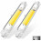 Ampoule LED double culot 13 W pour éclairage blanc chaud, haute performance, intensité variable, angle de diffusion à 360, installation facile, 1