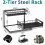 Revolutionize Your Storage Routine With Under Sink Organizers, Space-Saving L-Shaped Pull Out Cabinet Organizer For Multi-Purpose Bathroom Shelf, 3