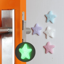 Hübsches Design für die Kinderzimmerdekoration, Türstopper in Seesternform, Eckschutz aus Silikon, weich und umweltfreundlich, geeignet für