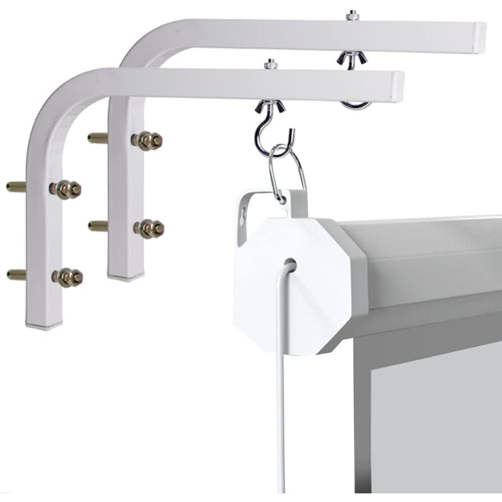 Adjustable Projector Screen Holder, L-Bracket Mount For Custom Placement, Keystone Elimination, Supports Up To 20Kg, Ideal For Home And Office 9405630593464