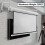 Adjustable Extension for Projector Screen, Hook Manual Hanger with Solid Steel L-Bracket, Avoid Moisture in Home Office Environments (Max Load: 20 kg) 3