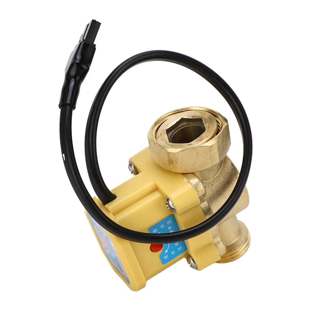 G3/4 To G1/2 Water Pressure Booster Switch Easy Install Abs & Brass 9321370908309