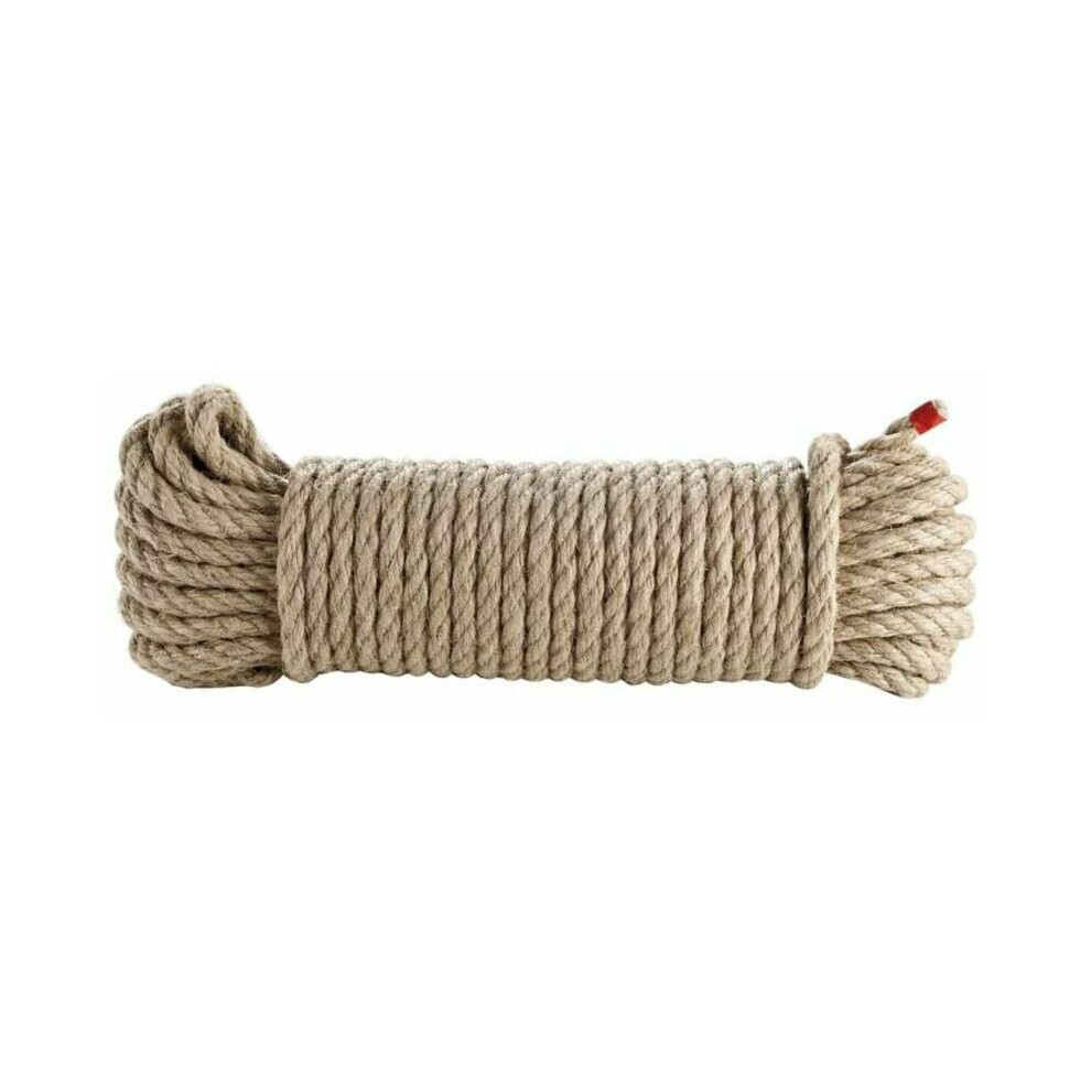 Thick Jute Hemp Rope For Stair Railing, High Quality Natural Jute Strong String For Diy & Arts Crafts, Christmas Gift Packing Floristry Bundling 9128293157858