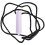 24Pz Collana Silicone Viola Per Calma, Gioco E Sicurezza 1