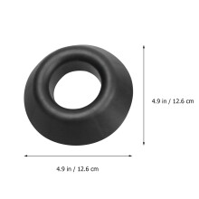 6Pz Stand Nero Per Palloni Sportivi Calcio Basket Volley