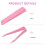 20Pz Pinzette Rosa in Per , Attività Creative E Perline 8