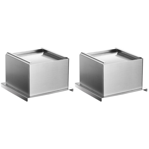 2St Compacte Tofu Persvorm, En Stevig Rvs 1