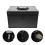 Draagbare Aluminium Tool Case Zwart Magician Props Organizer 10