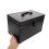 Draagbare Aluminium Tool Case Zwart Magician Props Organizer 4