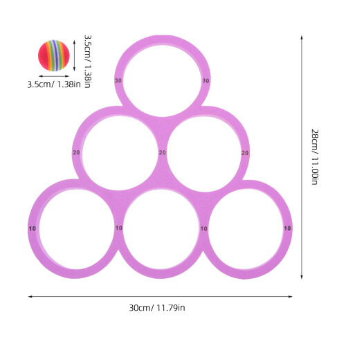 1Conjunto De Arremesso Eva Para Piscina 1