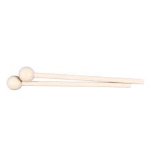 Ethereal Drumsticks 2Pcs Solid Wood Natural Long