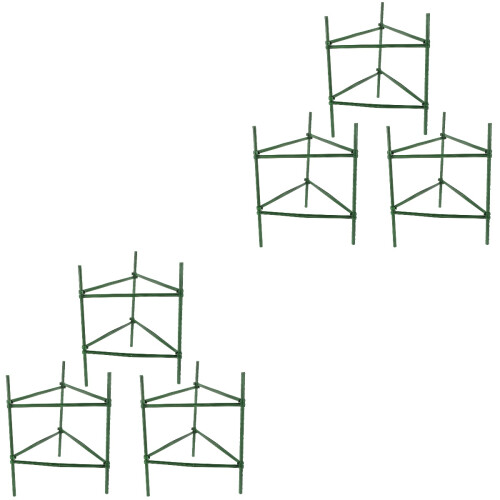 6Conjuntos Suporte Vertical Para Plantas Com Treliça E Verde 2