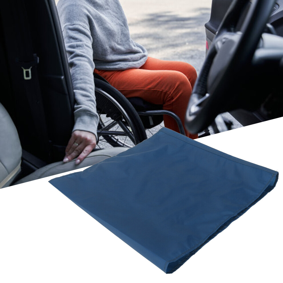 Dark/Blue Nylon Patient Transfer Mat 45X45cm For Elderly & Disabled