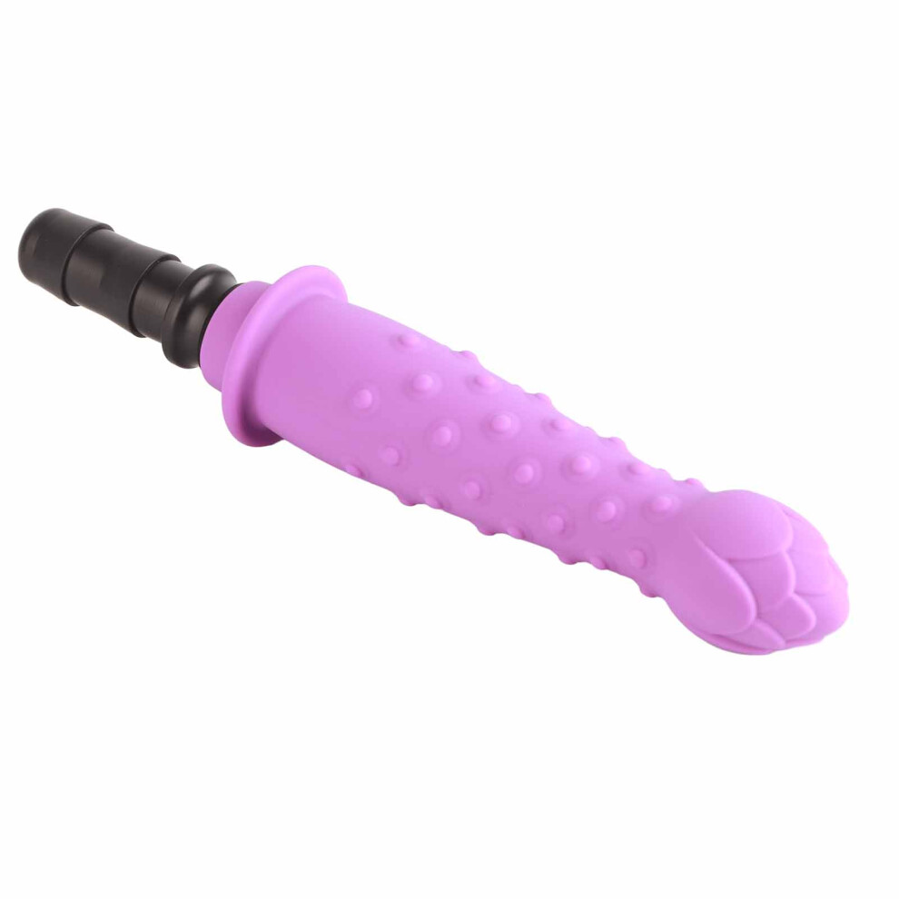 Purple Silicone Deep Tissue Massager Head | Portable 0.6in