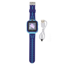 Smartwatch für Kinder mit Touchscreen, HD-Kamera, Puzzlespielen, Wecker, Taschenrechner, Kalender, Stoppuhr, SOS-Alarm, LBS-Ortung und