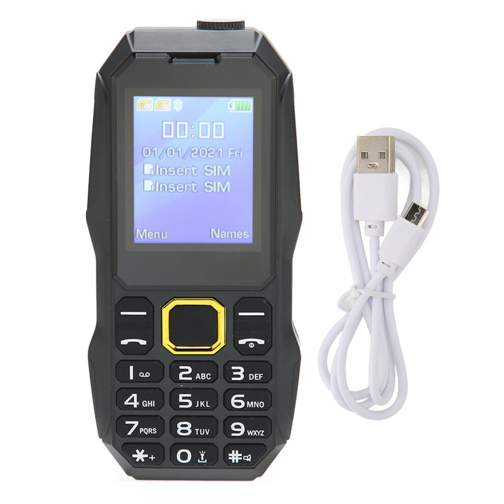 Rugged Senior Mobile, Unlocked Gsm Dual Sim Standby, Waterproof Dust Proof Drop Proof Outdoor 1.8In Lcd Screen Cell Phone, Large Speaker Bluetooth 9169997914828