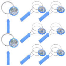 8Ud Juguetes Giratorios De Mano Azul Con Para Fiestas Y Carnaval