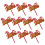 30Stk Pferde Cake Topper Festliche Geburtstagsdeko 1