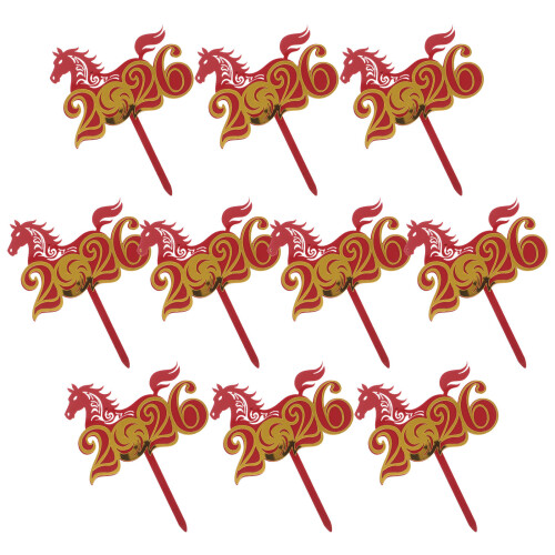 30Stk Pferde Cake Topper Festliche Geburtstagsdeko
