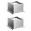 2Stk Praktische Tofuform Silber 5