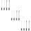 12Pièces Brosse Silicone Pour Nettoyage Cuisine 9
