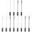 12Pièces Brosse Silicone Pour Nettoyage Cuisine 2